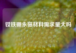 釹鐵硼永磁材料需求量大嗎