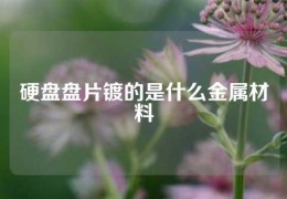 硬盤(pán)盤(pán)片鍍的是什么金屬材料