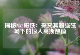 揭秘N52磁鐵：探究其超強(qiáng)磁場(chǎng)下的驚人高斯數(shù)值