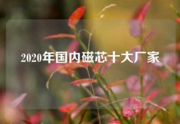 2020年國內磁芯十大廠家