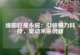 綿陽巨星永磁：引領磁力科技，驅動未來創新