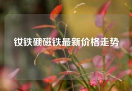 釹鐵硼磁鐵最新價格走勢