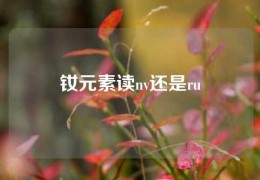 釹元素讀nv還是ru