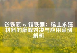 釤鐵氮 vs 釹鐵硼：稀土永磁材料的巔峰對決與應用案例解析