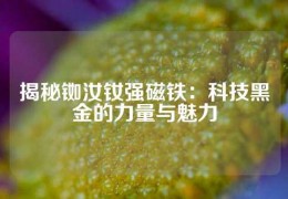 揭秘銣汝釹強(qiáng)磁鐵：科技黑金的力量與魅力