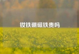 釹鐵硼磁鐵貴嗎