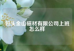 包頭金山磁材有限公司上班怎么樣