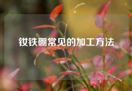 釹鐵硼常見的加工方法