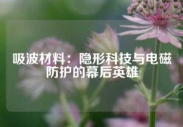 吸波材料：隱形科技與電磁防護的幕后英雄