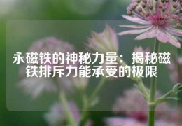 永磁鐵的神秘力量：揭秘磁鐵排斥力能承受的極限