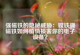 強(qiáng)磁鐵的隱秘威脅：釹鐵硼磁鐵如何悄悄損害你的電子設(shè)備？