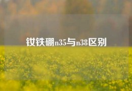 釹鐵硼n35與n38區(qū)別