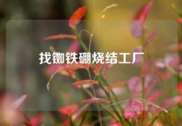 找銣鐵硼燒結工廠