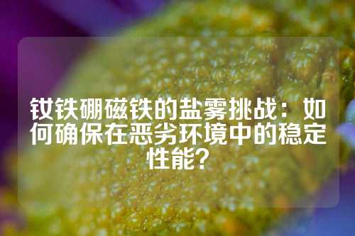 釹鐵硼磁鐵的鹽霧挑戰：如何確保在惡劣環境中的穩定性能？