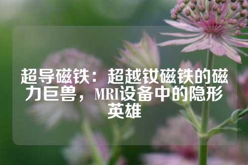 超導磁鐵：超越釹磁鐵的磁力巨獸，MRI設(shè)備中的隱形英雄