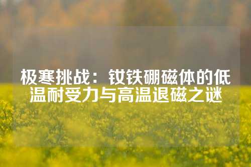 極寒挑戰(zhàn)：釹鐵硼磁體的低溫耐受力與高溫退磁之謎