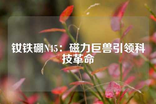 釹鐵硼N45：磁力巨獸引領(lǐng)科技革命